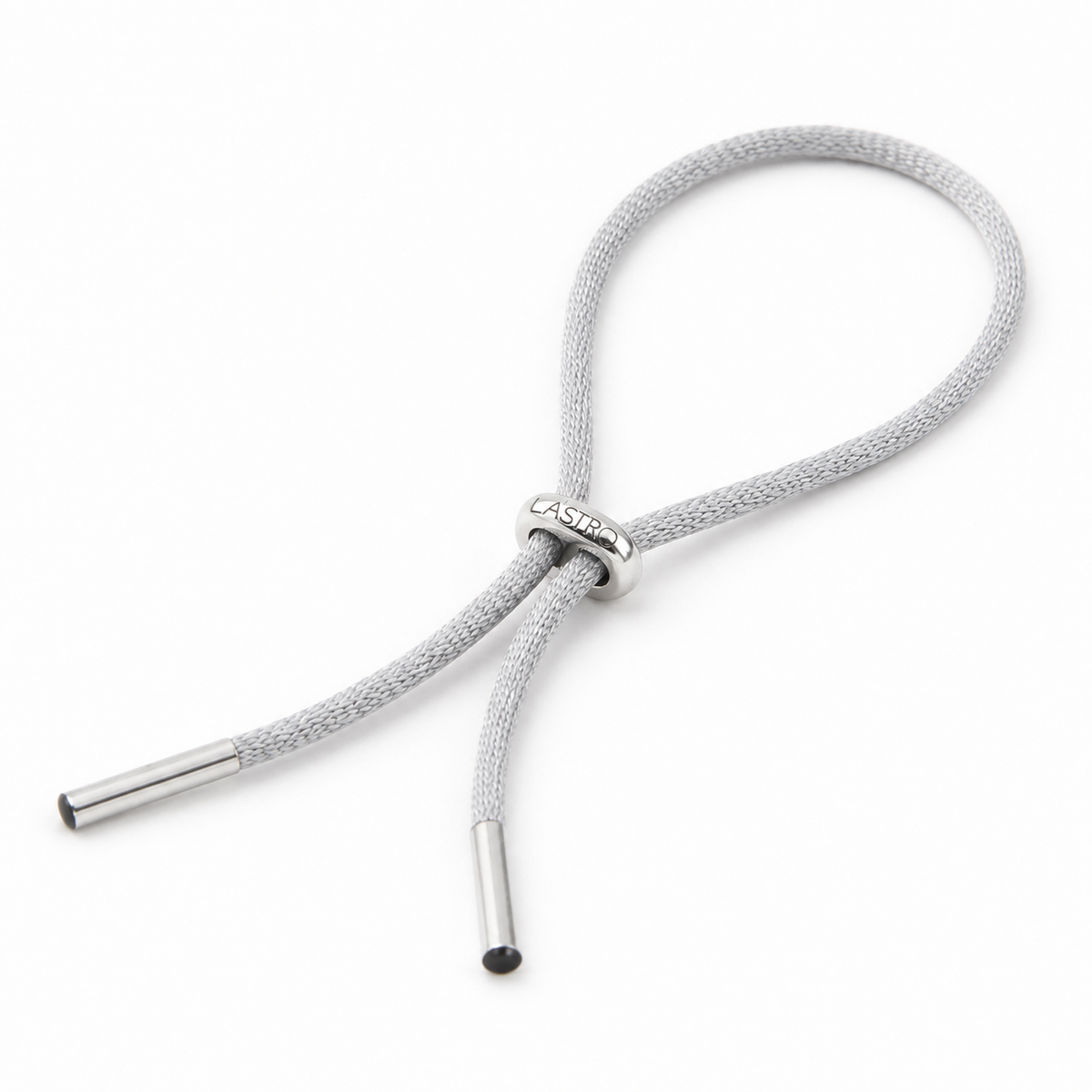 Pulseira Lume em fio acetinado, vista de topo