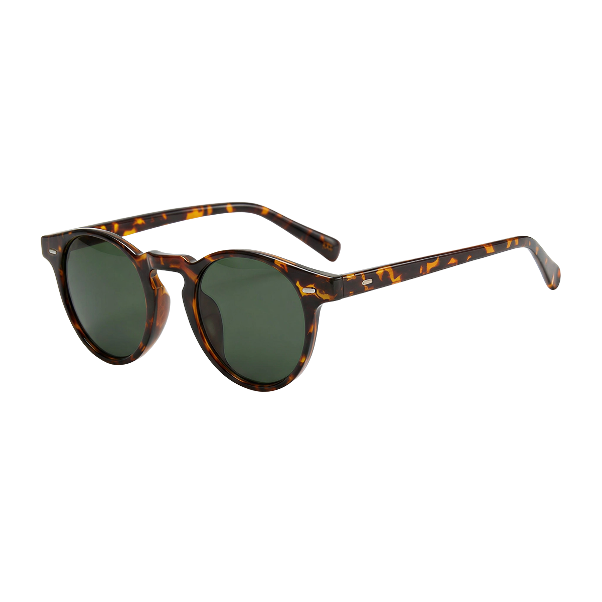 Óculos Âncora tartaruga com lente verde