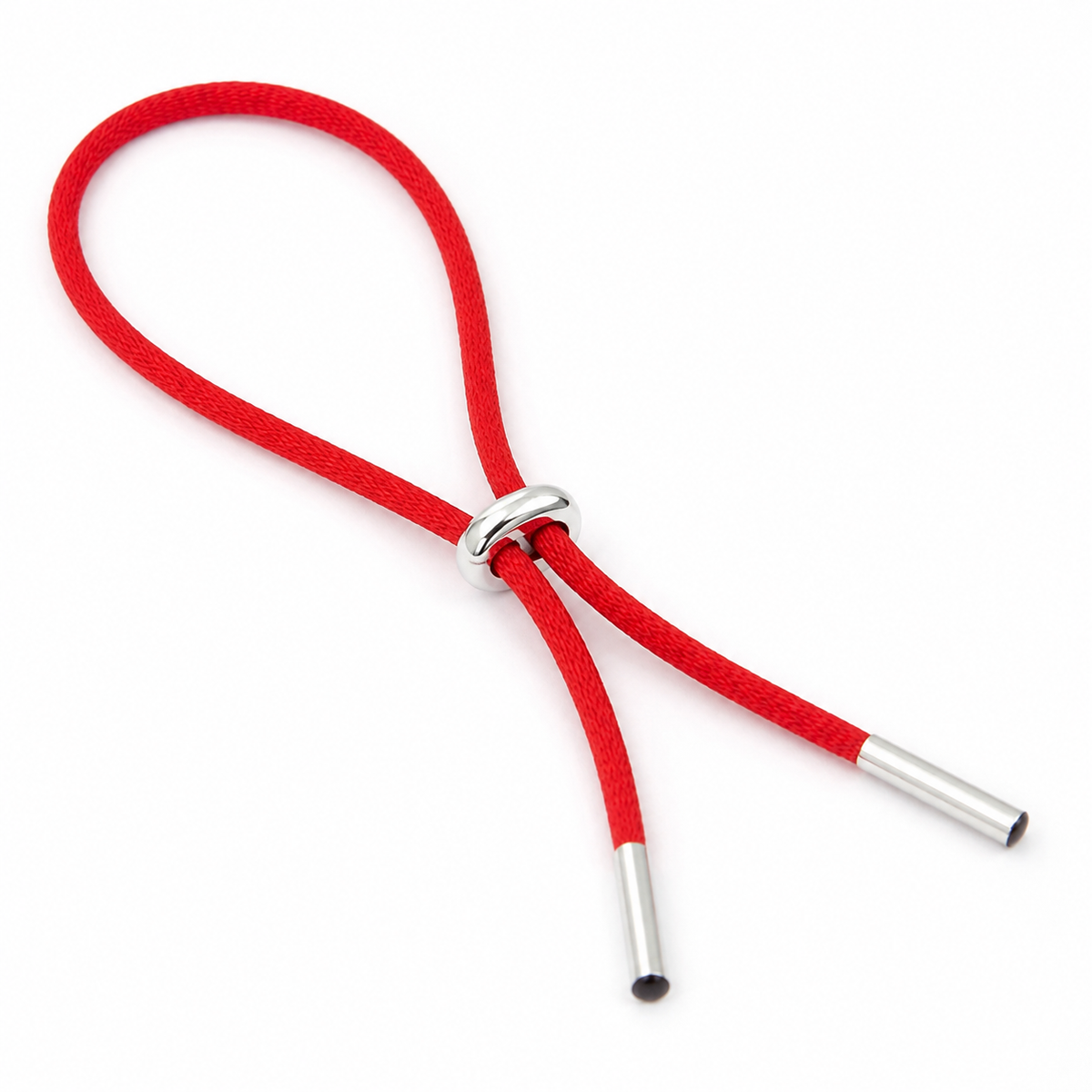Pulseira Lume em fio acetinado, vista frontal