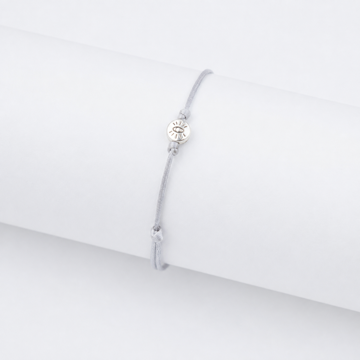 Pulseira Vigia — pulseira masculina de olho grego, vista lateral