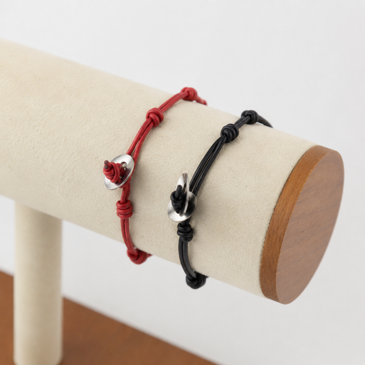 Pulseira Rédea — pulseira masculina de couro trançado da LASTRO
