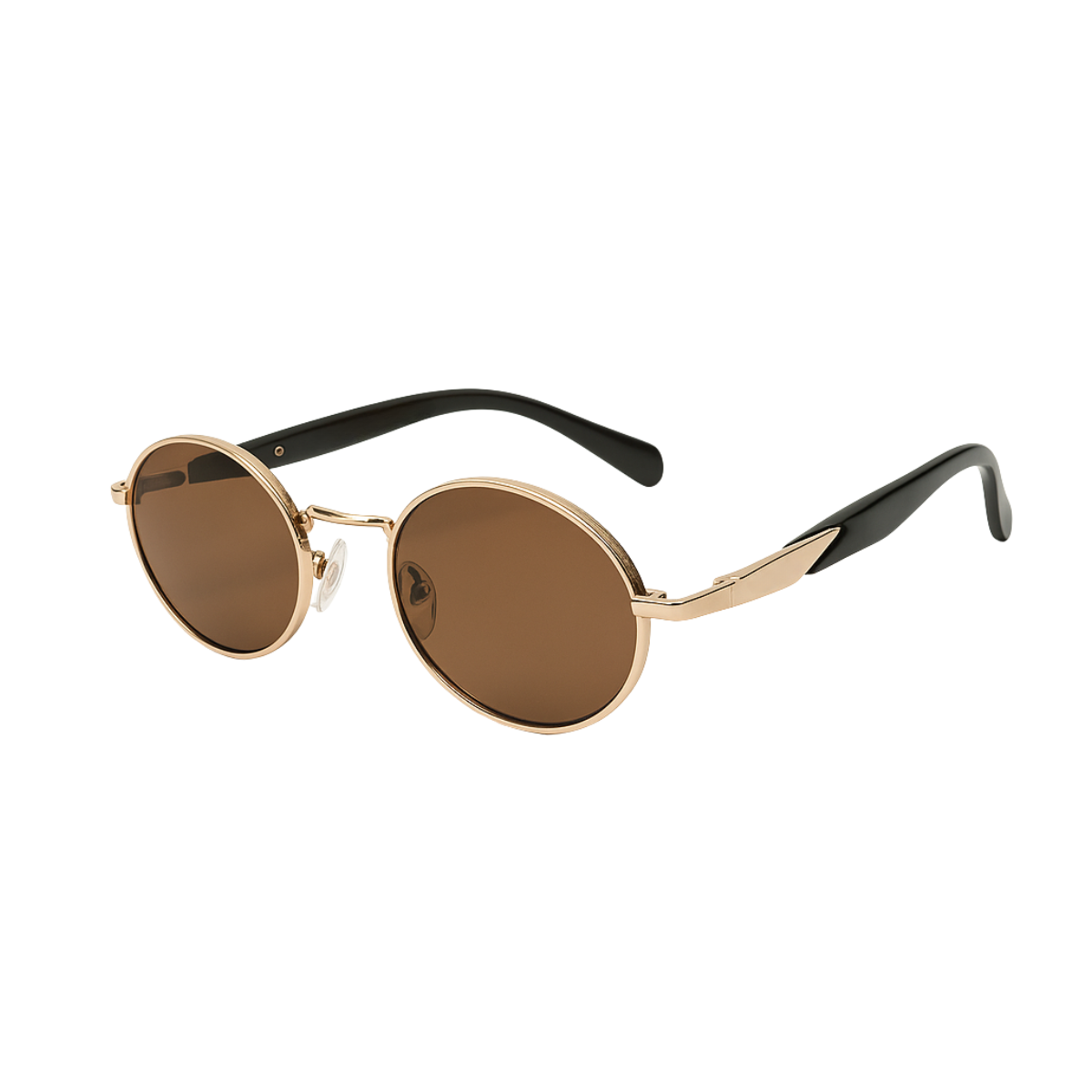 Óculos Grão dourado com lente marrom